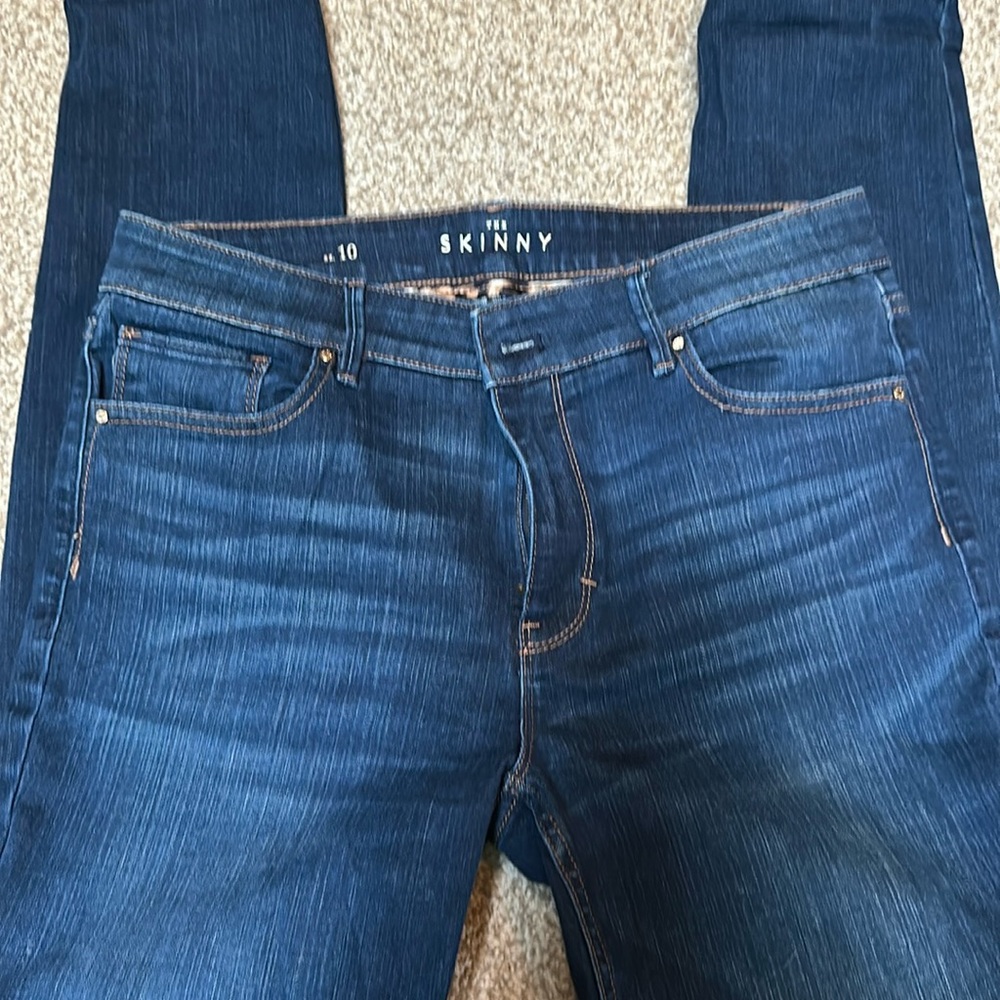 White House Black Market Size 10 Skinny Jeans